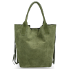 Dámská kabelka shopper bag Vittoria Gotti zelená VPOS9